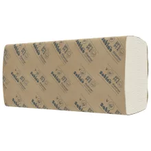 Satino Wepa Liquify V hajtogatott kéztörlő 2 rétegű, cellulóz 24x21 cm 12x336lap/zsák (4032 lap)