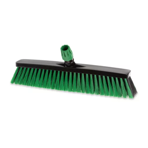 IGEAX ipari tolóseprű 45 cm, döntött, erős szálú zöld