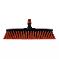   IGEAX ipari tolóseprű 45 cm, döntött, erős szálú piros