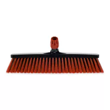 IGEAX ipari tolóseprű 45 cm, döntött, erős szálú piros