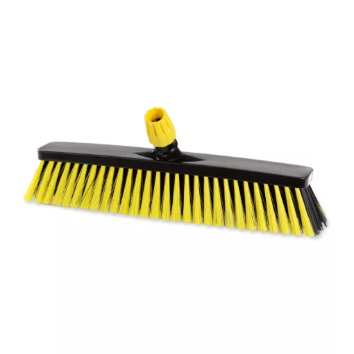 IGEAX ipari tolóseprű 45 cm, döntött, erős szálú sárga