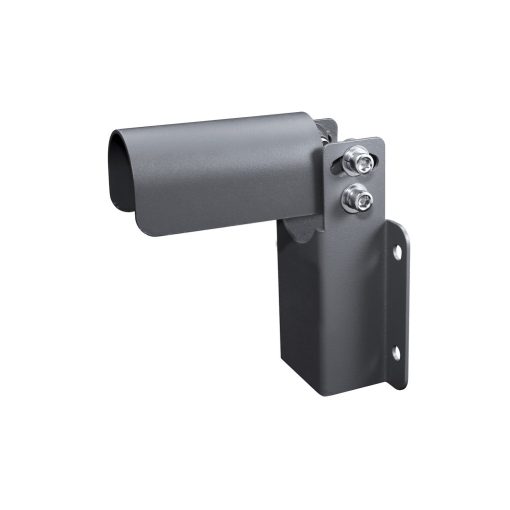 Tartókonzol állítható dőlés szögű, oldalfalra szerelhető, Commel utcai lámpához 60mm