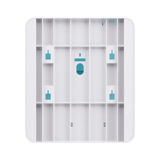 Satino Wepa Hyginity Mini Z hajtogatott kéztörlő adagoló, ABS műanyag, fehér