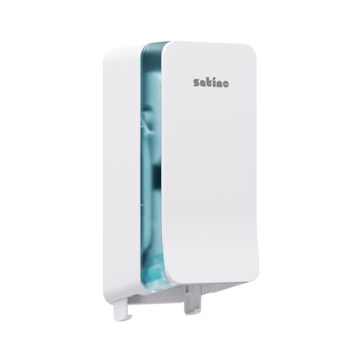 Satino Wepa Hyginity ikertekercses toalettpapír adagoló, fehér Midi ABS