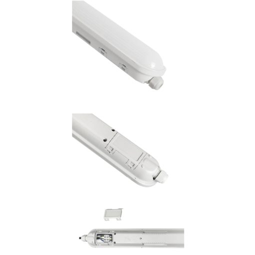 Commel LED armatúra lámpatest, por és vízmentes 40 W 118 cm 4000k