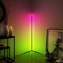 Commel WiFi Okos RGB saroklámpa, állólámpa, hangulatfény - távirányítóval