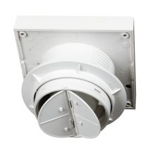 Commel elszívó ventilátor 148mm, záró lamellával,  késleltethető kikapcsolással/időzítővel, 18 W, 320 m³/h , 35 dB