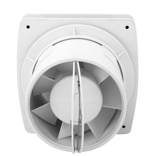Commel elszívó ventilátor 150 mm, időzítővel, záró lamellával, golyóscsapágyas fekete 18 W, 240 m³/h , 34 dB