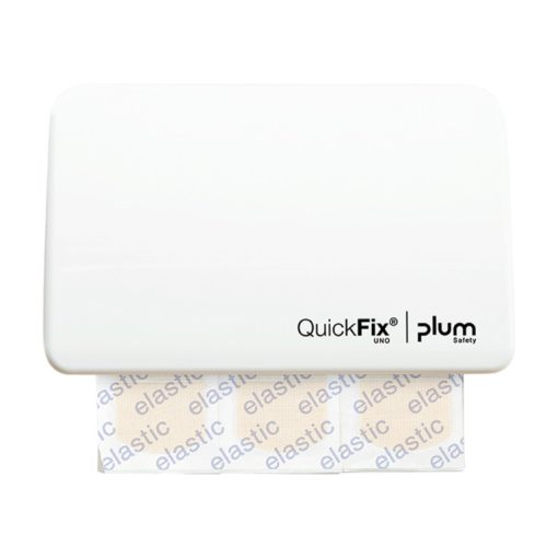 Plum QuickFix UNO Ragtapaszadagoló fehér 1 x 45 db rugalmas ragtapasszal