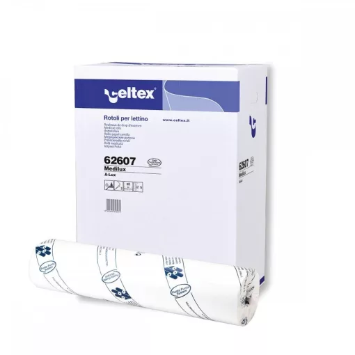 Celtex Medilux Orvosi lepedő cellulóz 2réteg, 80m, 211 lap, 59x38cm/lap