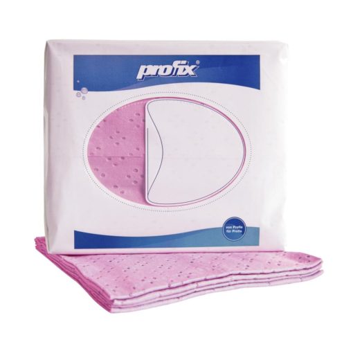 PROFIX 4C univerzális viszkóz kendő, piros, 32x36 cm 32db/csomag