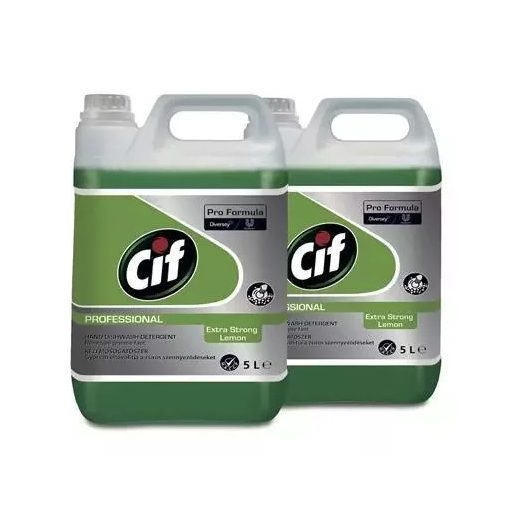 Cif Dishwash Extra Strong Lemon kézi mosogatószer 5L 