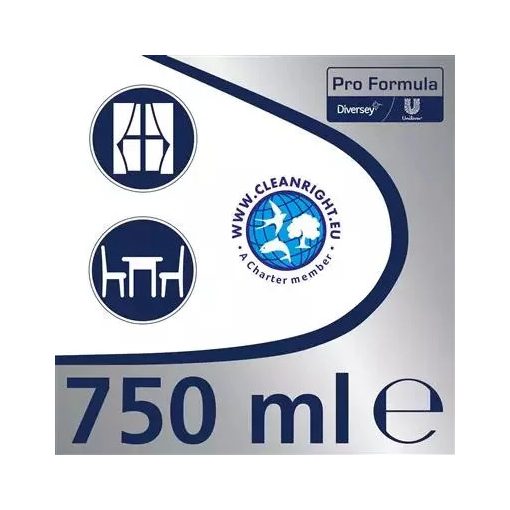 Cif Pro Formula Glass & Multi Surface Ablak- és felülettisztítószer 750ml