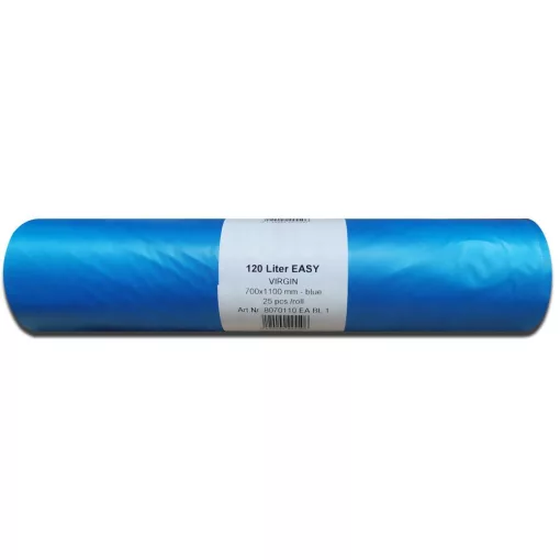 Folistar HNAT Szemeteszsák kék HDPE 70x110cm 135L 25db/tekercs