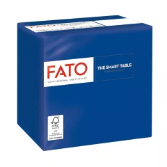   Fato Szalvéta 24x24cm sötétkék 2 rétegű 100 lap/csomag 