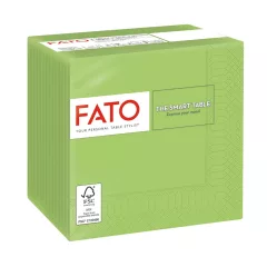 Fato Szalvéta 24x24cm almazöld 2 rétegű 100 lap/csomag 