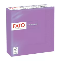 Fato Szalvéta 33x33cm lila 2 rétegű 50 lap/csomag 