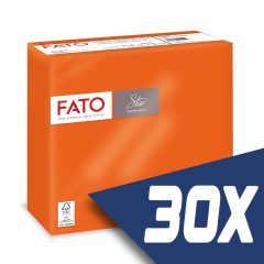   Fato Sztár szalvéta 2 rétegű 38x38cm narancs 40 szál/csomag (30 csomag)