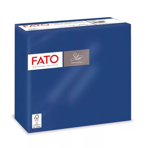 Fato Sztár szalvéta 2 rétegű 38x38cm sötétkék 40 szál/csomag 