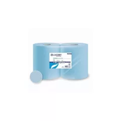   Lucart Strong Blue 3.500 ipari törlőkendő, 3 rétegű, 500 lap, 2 tekercs/zsugor