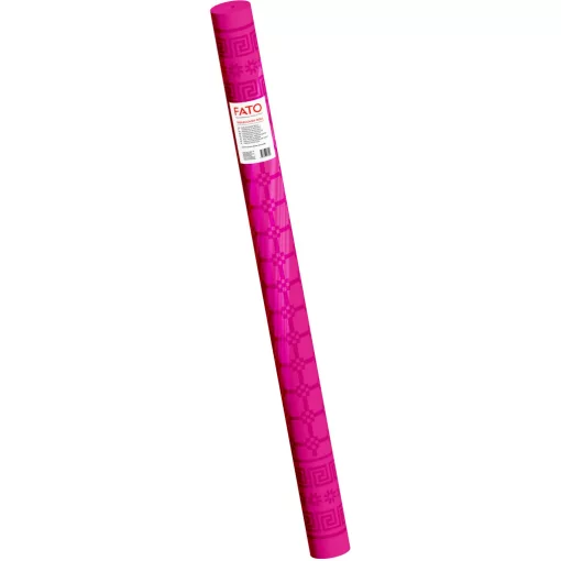 Fato Asztalterítő tekercs 1.2x7m damask fuxia