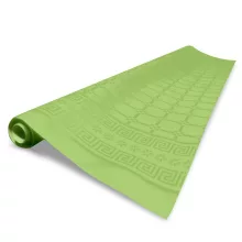 Fato Asztalterítő tekercs 12x7m damask verde mela alma zöld