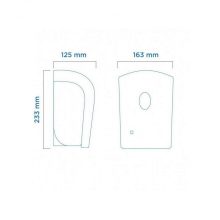 Carpex szenzoros folyékony szappan és kézfertőtlenítő gél adagoló, utántölthető 900 ml