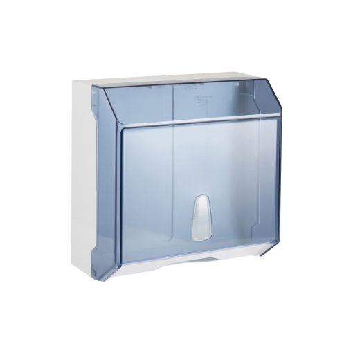 Mar plast Multicart V-T hajtogatott kéztörlő adagoló átlátszó 