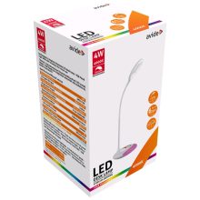 Avide LED Asztali Lámpa RGB Fehér 4W
