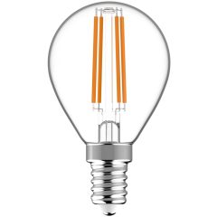 Avide LED Filament Mini Globe 2W E14 WW 2700K