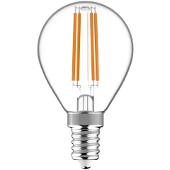 Avide LED Filament Mini Globe 2W E14 WW 2700K
