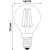 Avide LED Filament Mini Globe 2W E14 WW 2700K