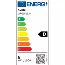 Avide LED Filament Mini Globe 5.9W E14 NW 4000K Fényerőszabályozható