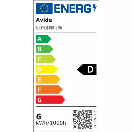 Avide LED Filament Mini Globe 5.9W E14 NW 4000K Fényerőszabályozható