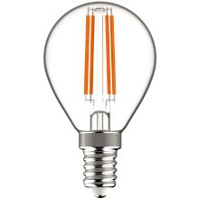 Avide LED Filament Mini Globe 5.9W E14 WW 2700K Fényerőszabályozható