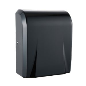 Kézszárító Ultra Slim, fekete, műanyag 1300W Alpha