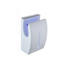 Kézszárító mini, légpengés, kézbedugós, műanyag  fehér, 1900W Alpha