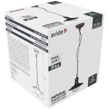 Avide kültéri függesztett lámpa Imperial 1xE27 IP44 antik arany