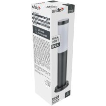 Avide kültéri álló lámpa Boca 1xE27 450mm IP44 Antracit