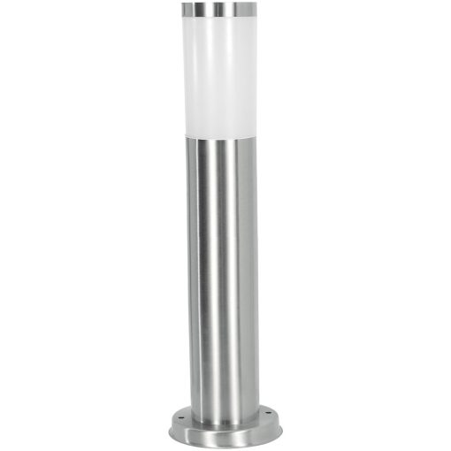 Avide kültéri álló lámpa Boca 1xE27 450mm IP44 Szatén Nikkel