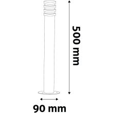 Avide kültéri álló lámpa Sunset LED 1.5W WW 500mm IP44 Antracit