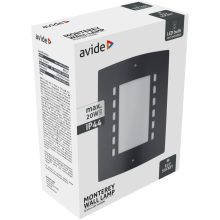 Avide kültéri fali lámpa Monterey 1xE27 IP44 Antracit