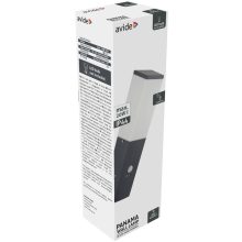 Avide kültéri fali lámpa Panama 1xE27 PIR IP44 Antracit