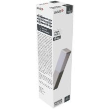 Avide kültéri fali lámpa Panama 1xE27 IP44 Szatén Nikkel