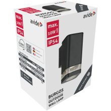 Avide kültéri fali lámpa Burgos 1xGU10 IP54