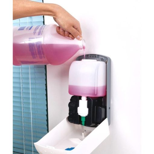 Szenzoros folyékony szappan és kézfertőtlenítő adagoló fehér 1000 ml