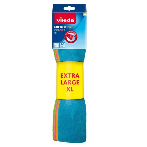Vileda Colors mikroszálas törlőkendő 4db
