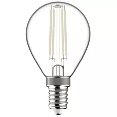 Avide LED White Filament Mini Globe 4.5W E14 WW 2700K