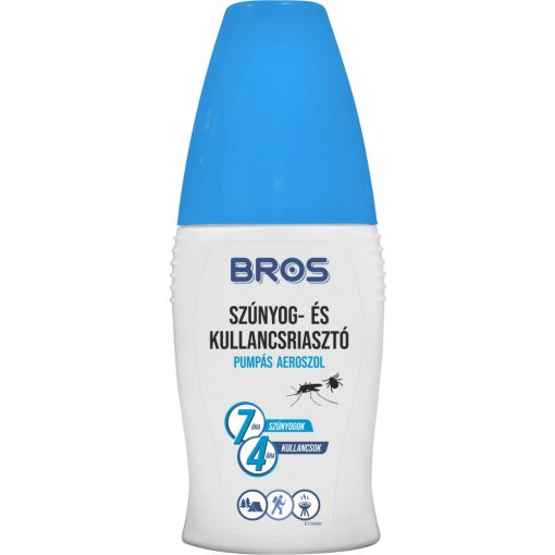 Bros Plus szúnyog és kullancs riasztó pumpás 100ml