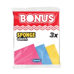 Bonus Szivacsos törlőkendő 3 darabos